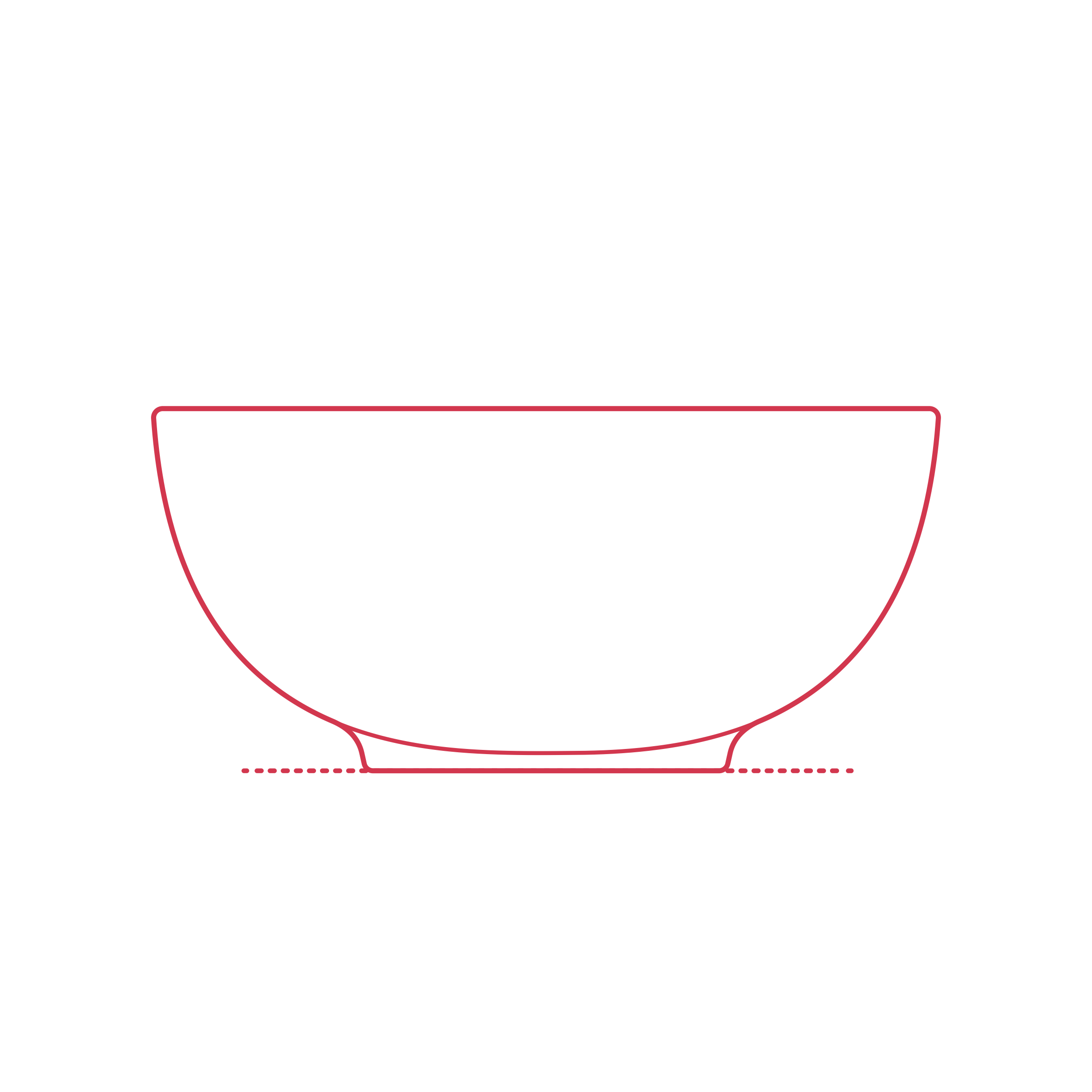 Objects Bowls Ikea 365 Bowl 7.5 Inch Digital Sketch Svg Design Free Vectors